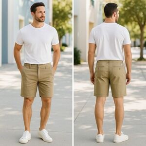 Levi's XX‎ Chino Shorts Standard Fit Waterless Technology W36 Outdoors Utility